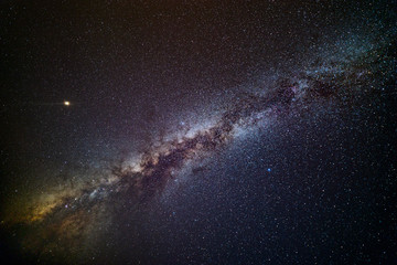 Wall Mural - milky way and mars