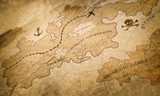 Fototapeta Mapy - fantasy land map