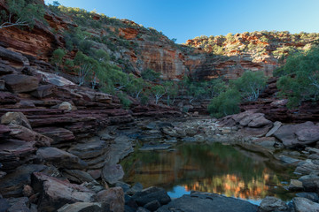 In the Gorge of kalbarri National Park, WA, Western Australia ,Oceania