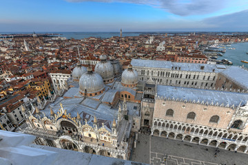 Canvas Print - Saint Mark's Square - Venice Italy