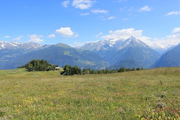 Wall Mural - massif du mont Fallère, val d'Aoste, Italie