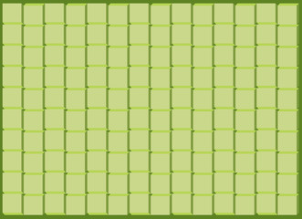 Wall Mural - Abstract green checkered background pattern