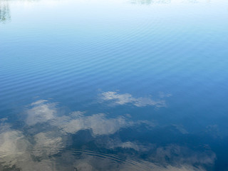 Abstract water reflection texture background