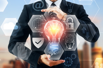 Poster - Innovation and technology concept