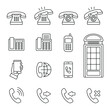 Phone and communication related icons
