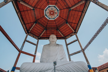 Wall Mural - beautiful and huge buddha statue