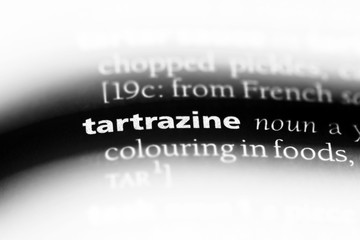 Sticker - tartrazine