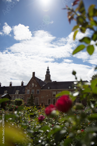 Foto the beautiful Martinitower from Groningen in Netherlands
