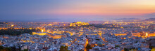 Panoramic View Of Athens, Greece