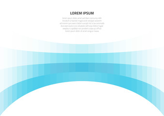 Poster - Abstract background with geometric texture. Illusion of three-dimensional layers.