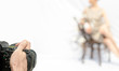 © sandipruel - Female hands hold the camera. The model is posing.
