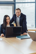 © contrastwerkstatt - Business partners working together in the office