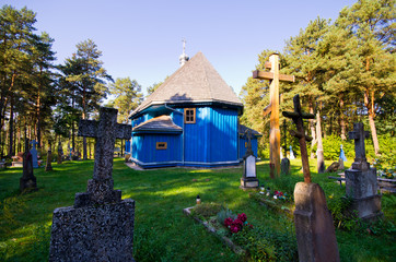 Poster - Orthodox church in Saki, Poland