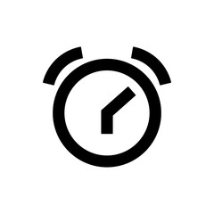 Poster - Alarm icon. Element of web icon for mobile concept and web apps. Thin line Alarm icon can be used for web and mobile