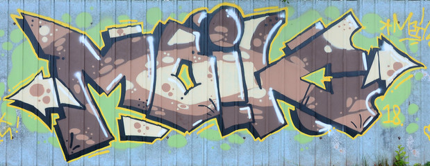 Street Art Fototapety Z Motywem Graffiti W Toktik Zamow Online