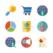 © Orxan - marketing icons set. map, world, travel and mobile graphic works