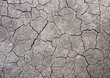  Cracks in dry soil on ground, nature background