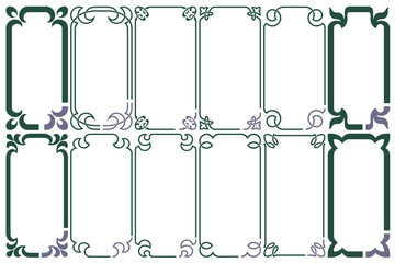 Wall Mural - Abstract corner for decoration promotional items.
