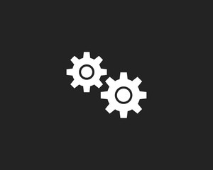 Cogwheels settings icon