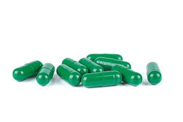 Few green pills