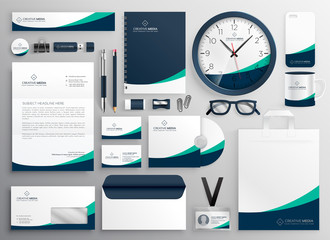 clean business stationery for your brand