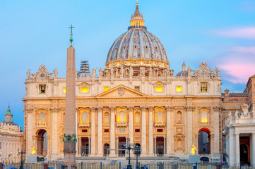 St. Peter's Basilica, Vatican City. Iitalia