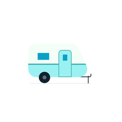 Wall Mural - Camper trailer icon