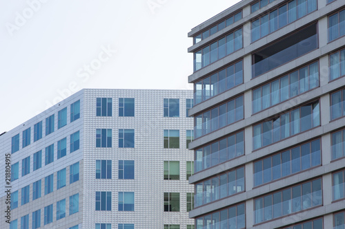 Facciate Di Due Palazzi Moderni A Amsterdam Buy This Stock Photo And Explore Similar Images At Adobe Stock Adobe Stock