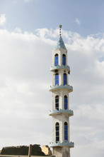 Minaret Of A Mosque In Eastern Ethiopia Near Somalia.