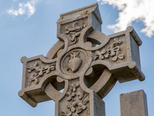 Celtic Cross At The Waverley Cemetery, Bronte Beach, Australia