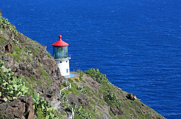 Wall Mural - Makapuu Point Lighthouse - Oahu, Hawaii