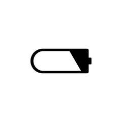Poster - charged battery icon. Element of simple icon. Premium quality graphic design icon. Signs and symbols collection icon for websites, web design, mobile app