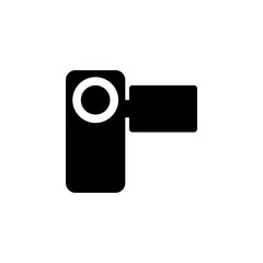 Aufkleber - manual video camera icon. Element of simple icon. Premium quality graphic design icon. Signs and symbols collection icon for websites, web design, mobile app
