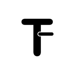 Aufkleber - reduce the font icon. Element of simple icon. Premium quality graphic design icon. Signs and symbols collection icon for websites, web design, mobile app