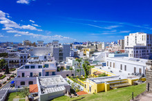 Cityscape Of Old San Juan In Puerto Rico