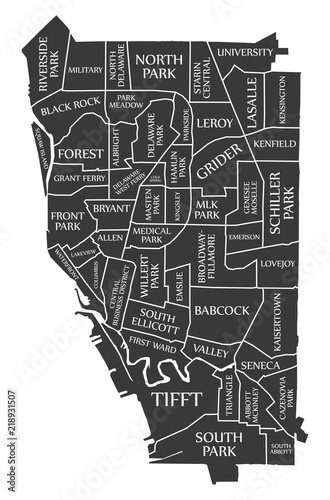 Buffalo New York City Map USA Labelled Black Illustration Stock Vector 500 F 218931507 1HJj1YJu3ZWUSdehiyTZWzjrfZhwqa9i 