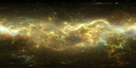 Wall Mural - virtual reality environment 360 hdri map. space equirectangular projection, spherical panorama. spac