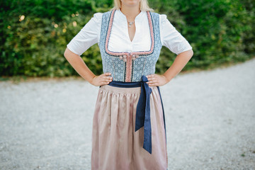 Wall Mural - traditional bavarian dress, Dirndl