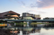 Adelaide, Australia - Riverbank at Sunset