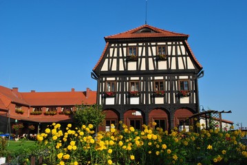 Wall Mural - Tradycyjny dom łużycki