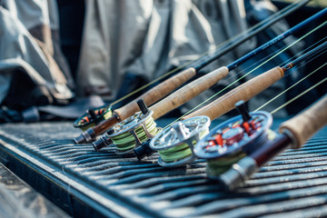 Fly Fishing Rod on Truck