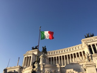 Wall Mural - Italian flag
