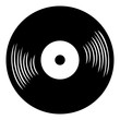 Vinyl Record Music Logo Icon