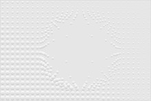 Abstract Bumpy Surface Texture Of Gradient White And Gray Round Dots. Vector Illustration, EPS10. Can Be Used As Background, Backdrop, Image Montage, Etc.