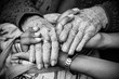 © paymphoto - grandmother and granddaughter holding hands