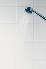 Wall Mural - shower with flowing water