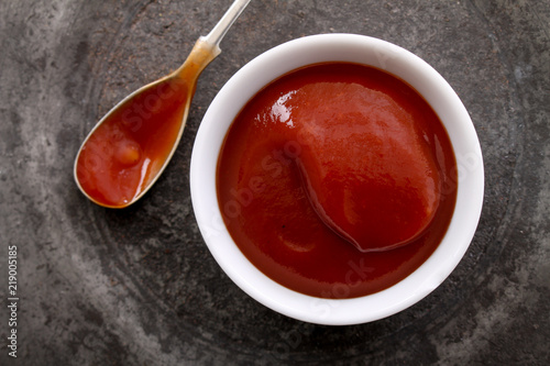 Fotografía fresh tomato ketchup