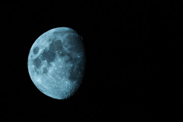 Wall Mural - half blue moon