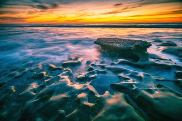 Wall Mural - Sea Rocks