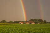 Fototapeta Tęcza - end of the rainbow